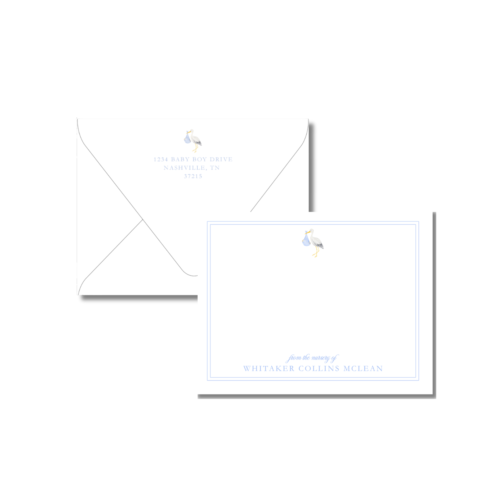 The Baby Boy Notecard