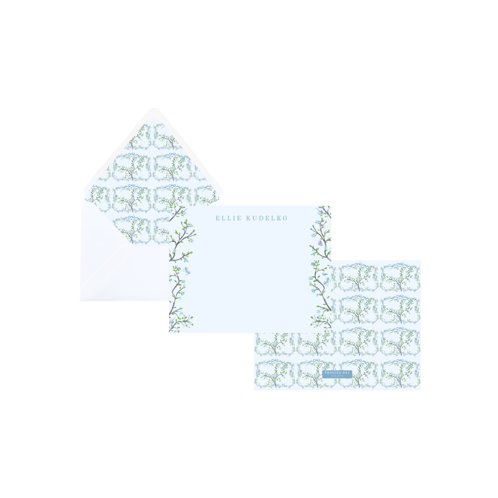 The Blue Chinoiserie Notecard