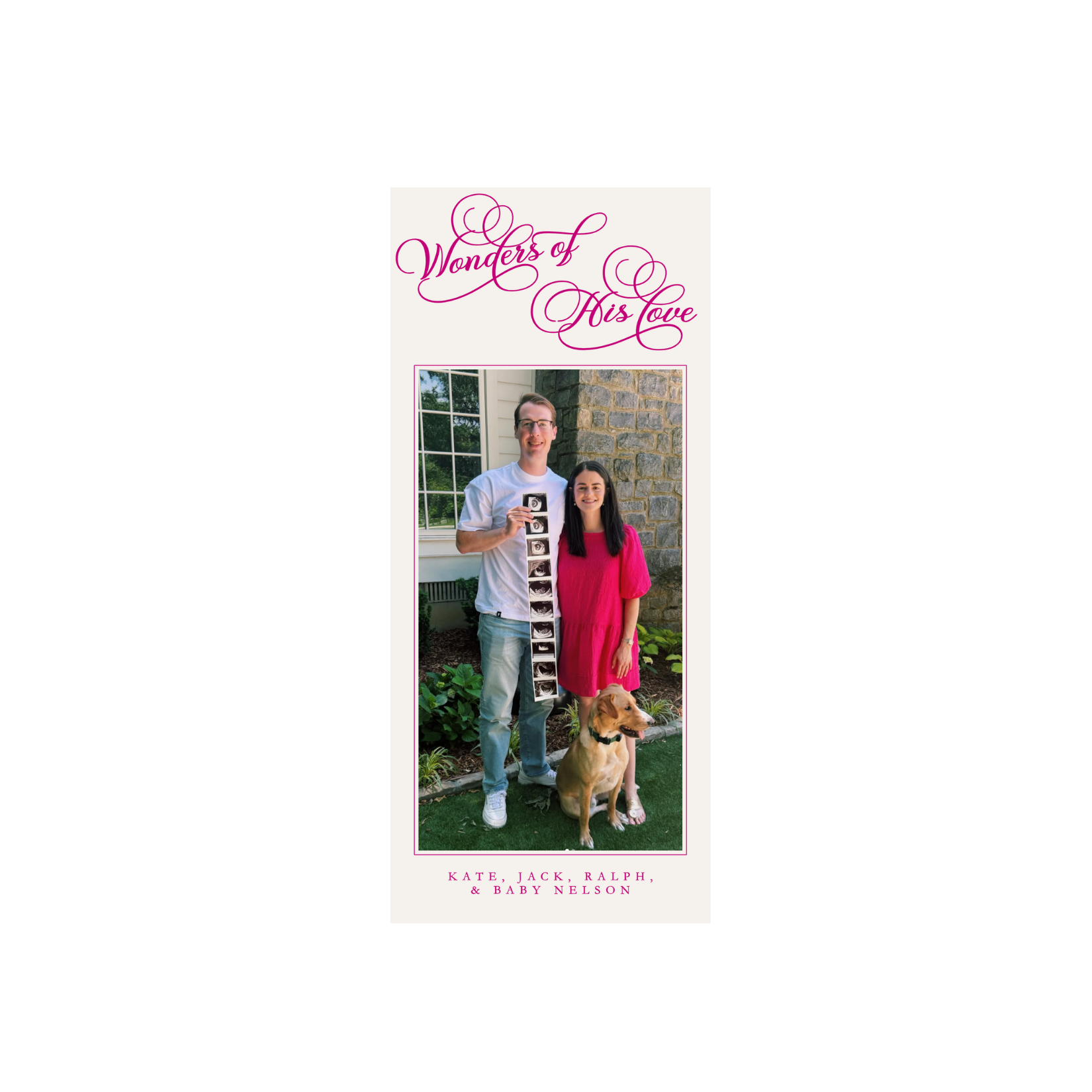 The Wonders Skinny Card