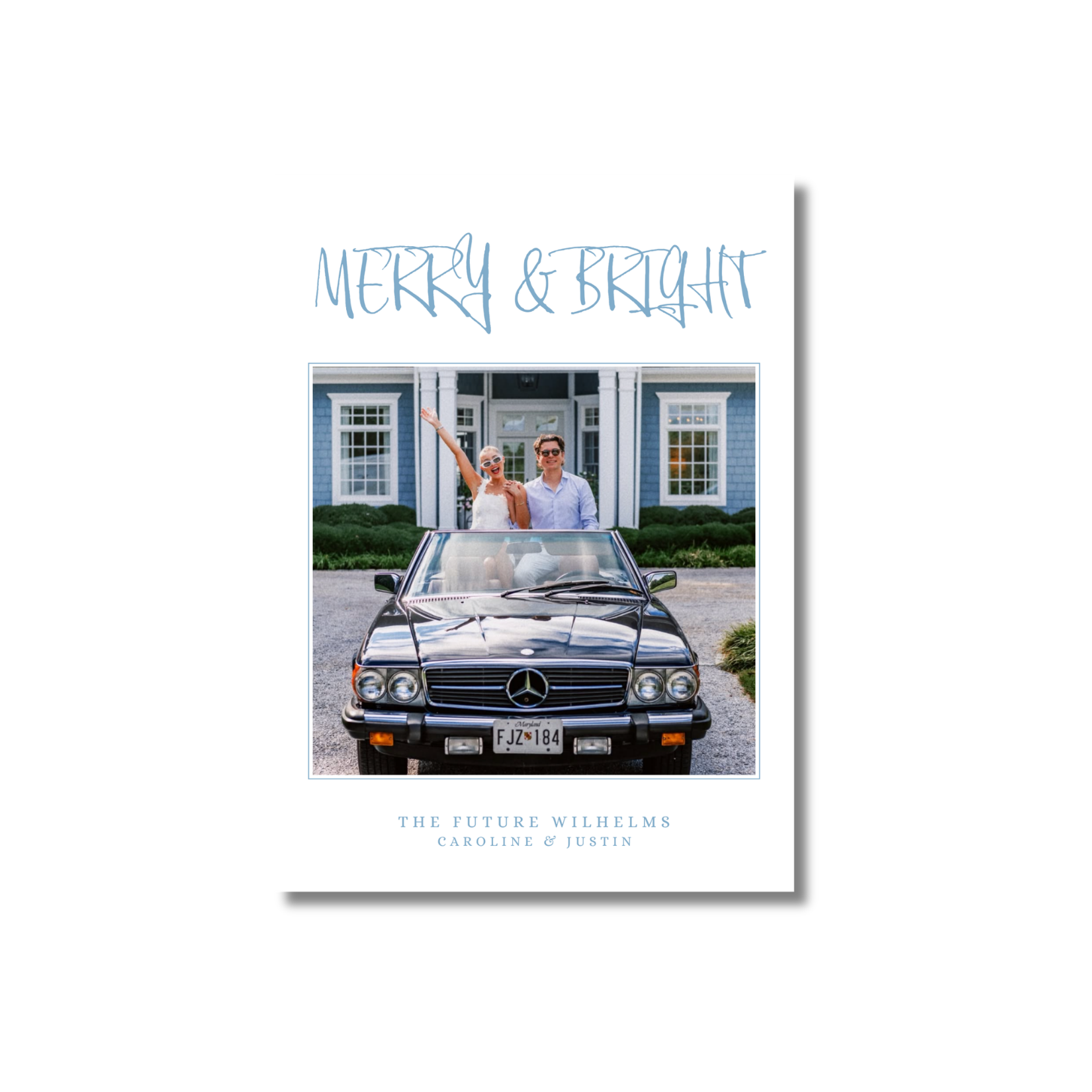 The Merry & Bright Vertical Card