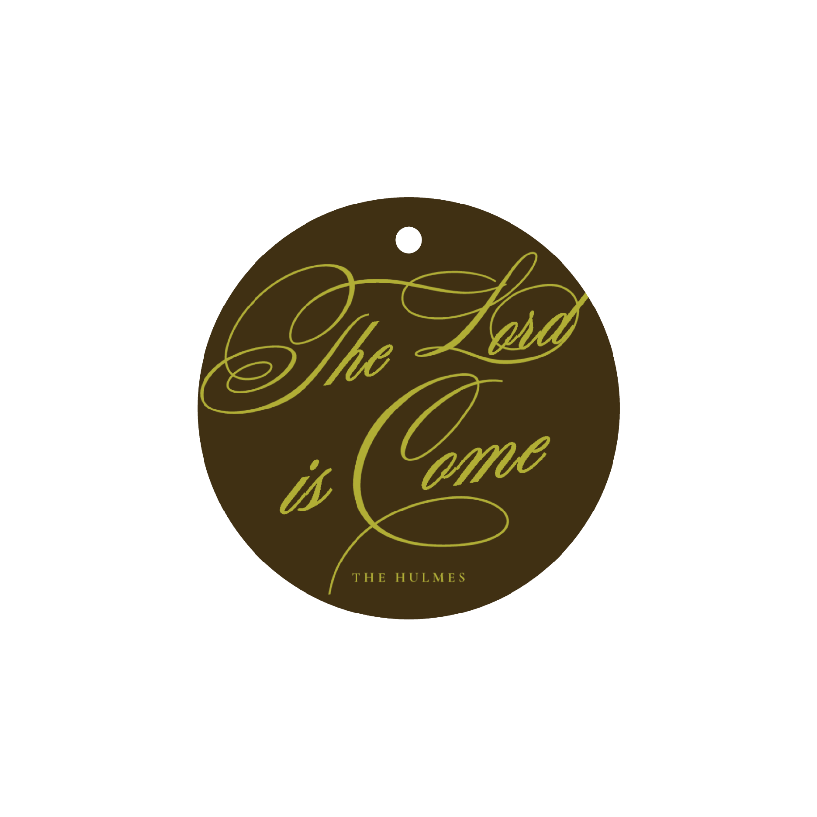 The Reason Circle Gift Tag