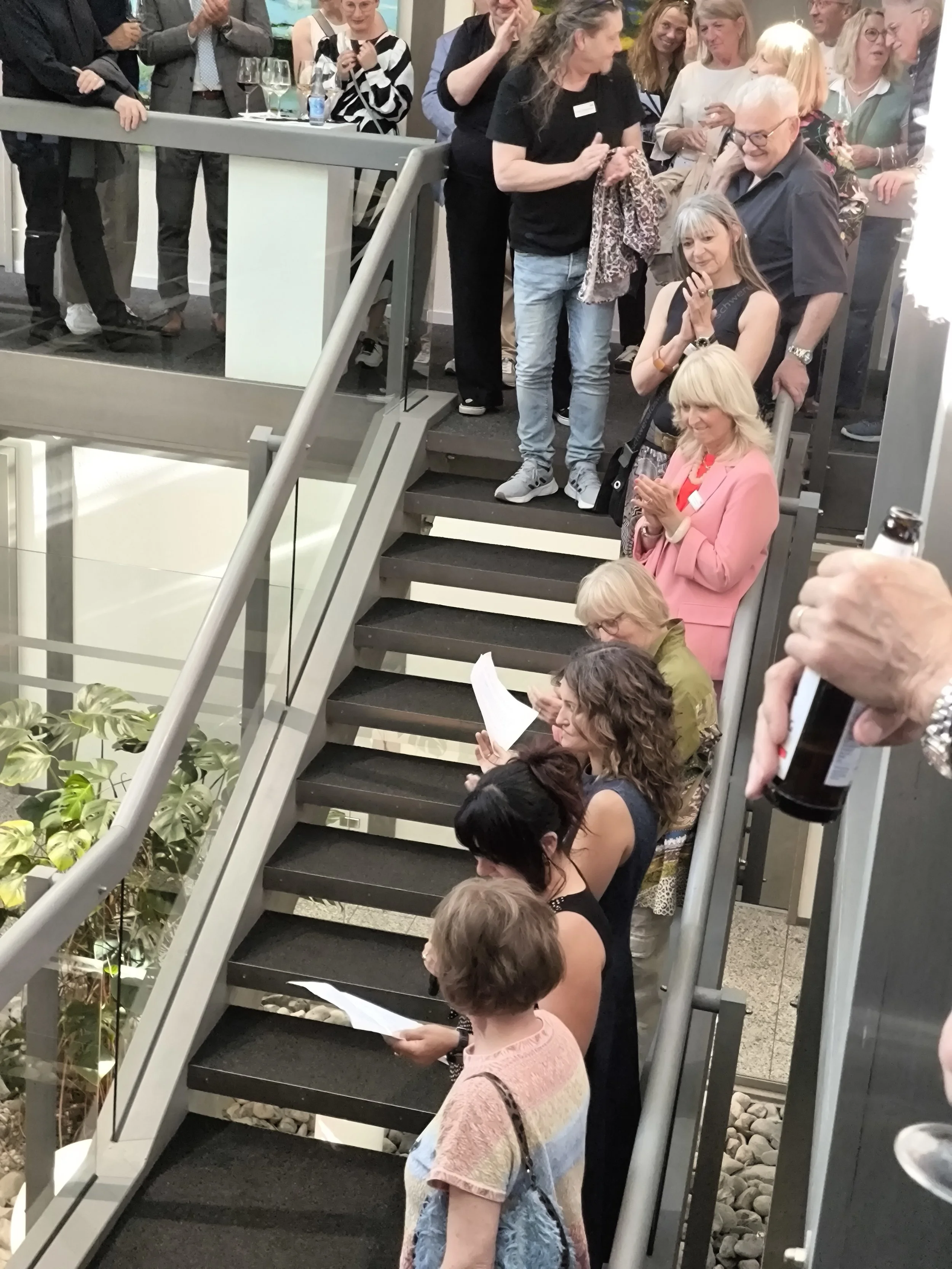 Ausstellung "Edition 4" im Atrium Bauunternehmung Peter Gross.