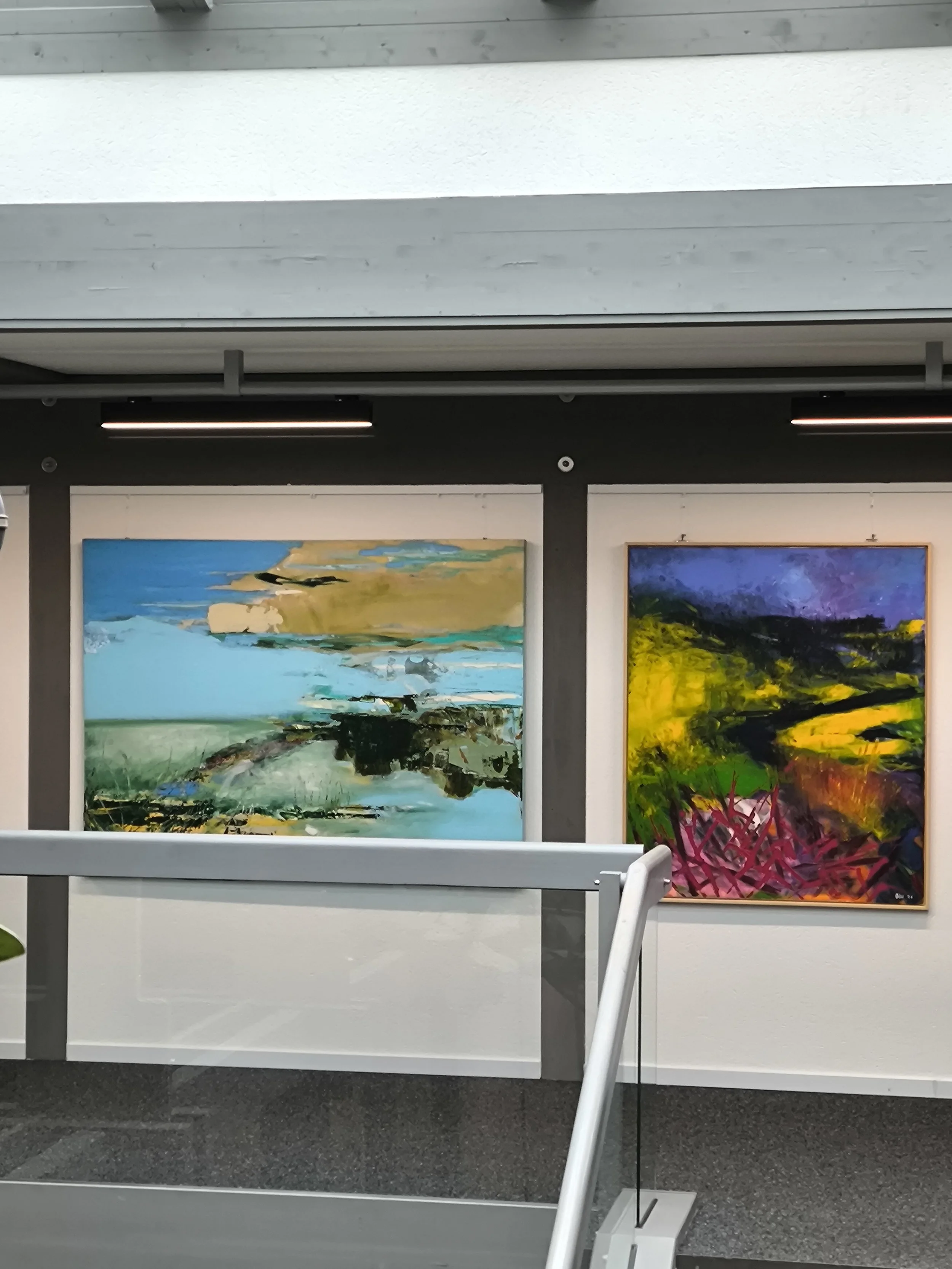 Ausstellung "Edition 4" im Atrium Bauunternehmung Peter Gross.