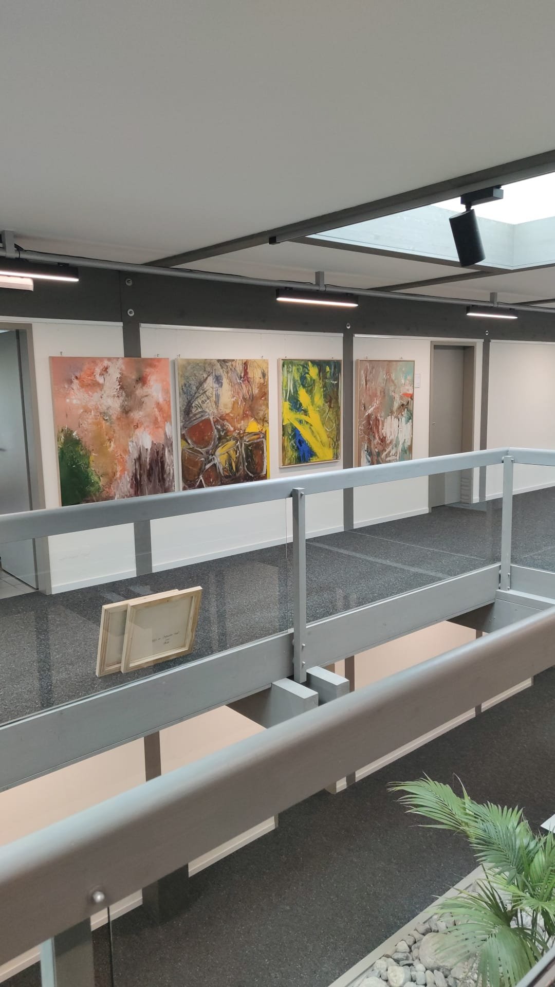 Ausstellung "Edition 4" im Atrium Bauunternehmung Peter Gross.
