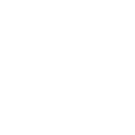 A white target symbol with concentric circles and crosshairs on a black background.