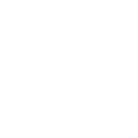 Outline of a tooth on a black background