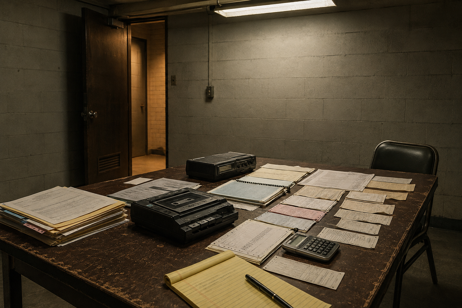 The investigator could question the explanation. He could not make the documentation disappear.