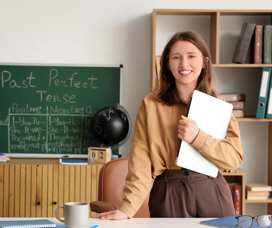 Tutor Smiling