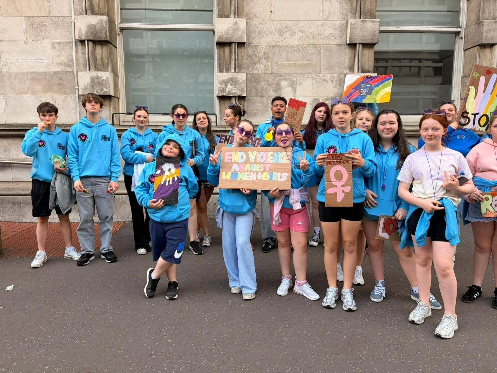 Campaigning to end violence against women and girls