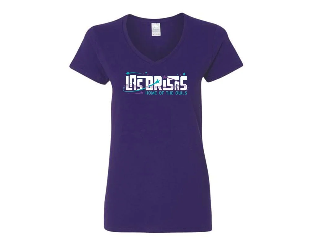 WOMENS V-NECK SHIRT (FRONT) PURPLE.jpg