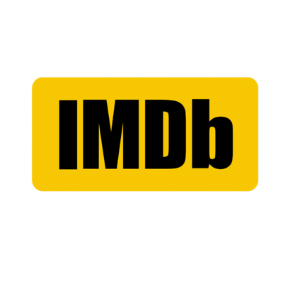 IMDb logo with black text on a yellow background