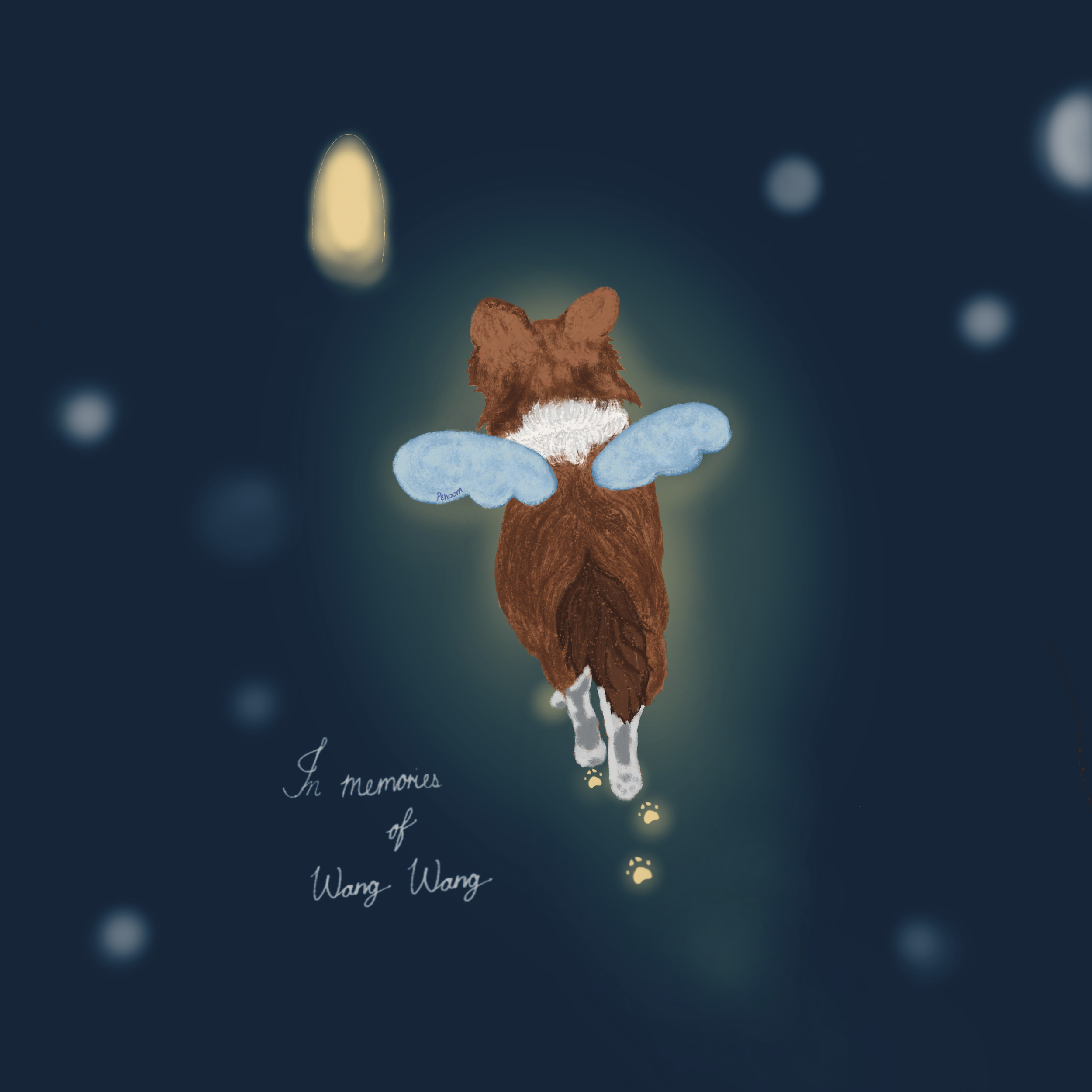 Goodnight, Wang Wang A3 Poster