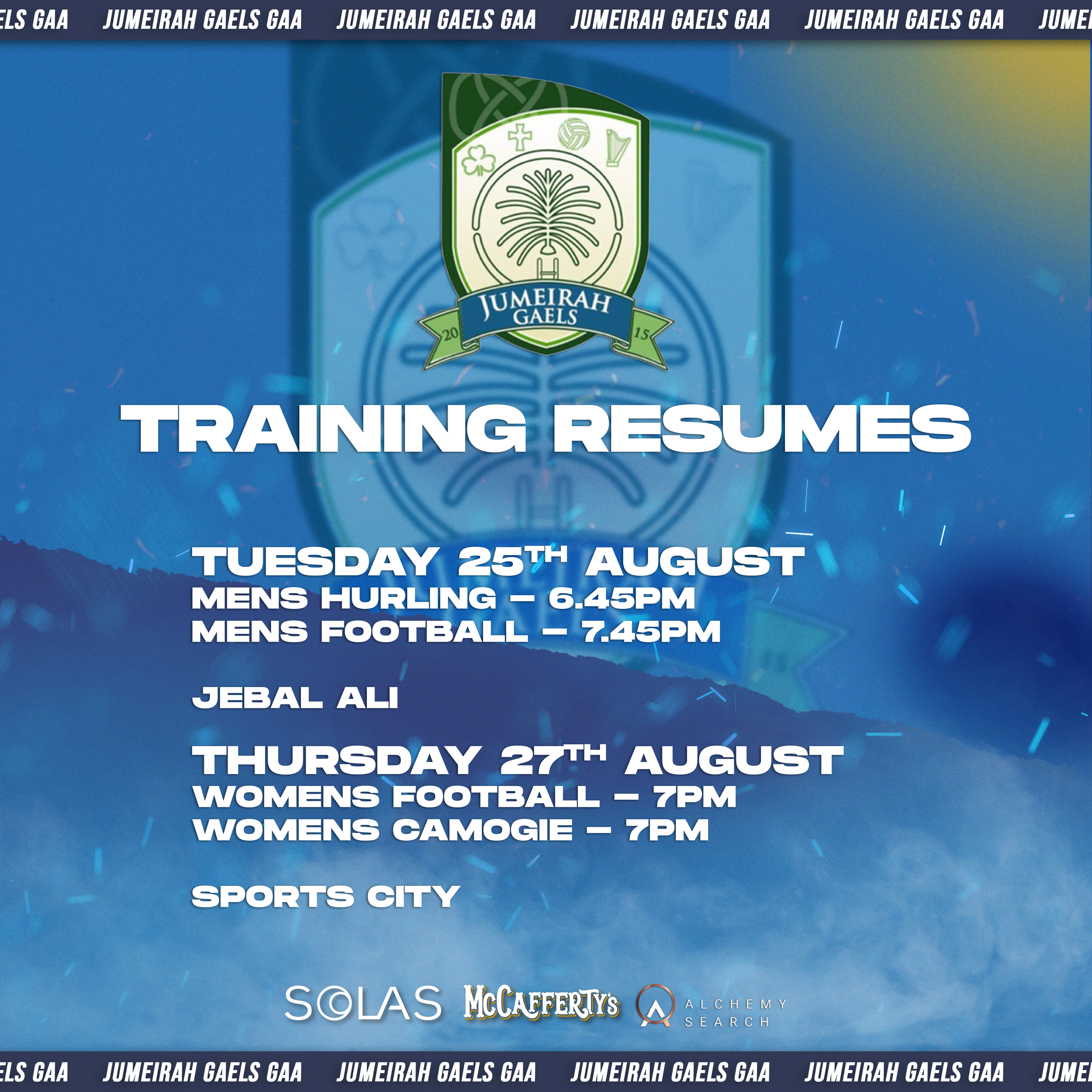 Training Resumes