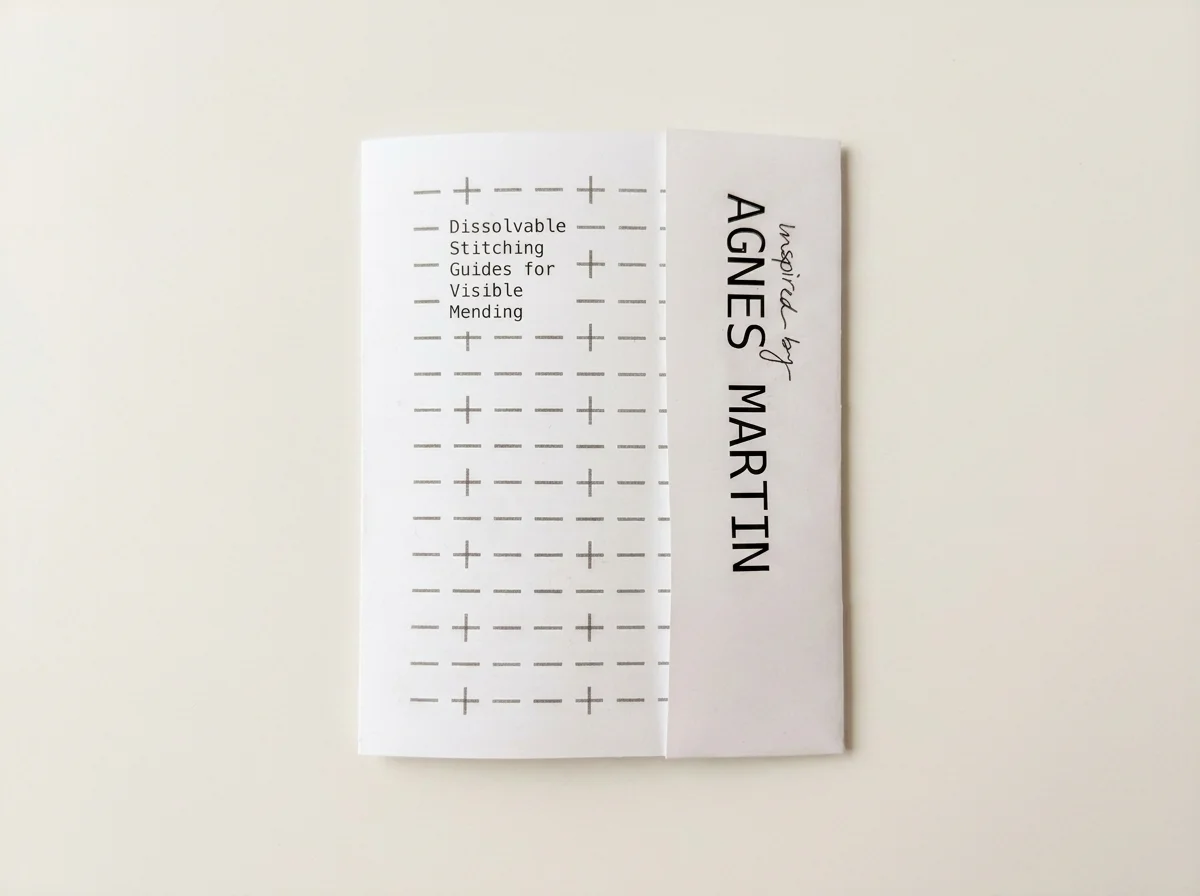 agnes martin visbile mending transfers