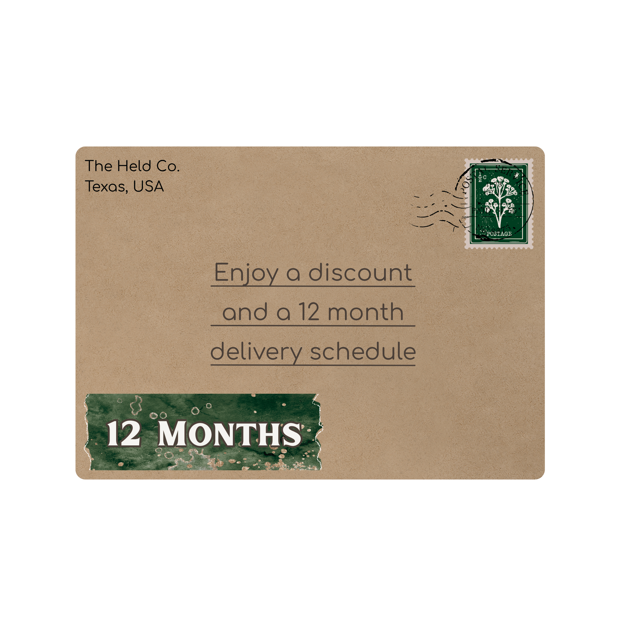12 Months & 25% Off!