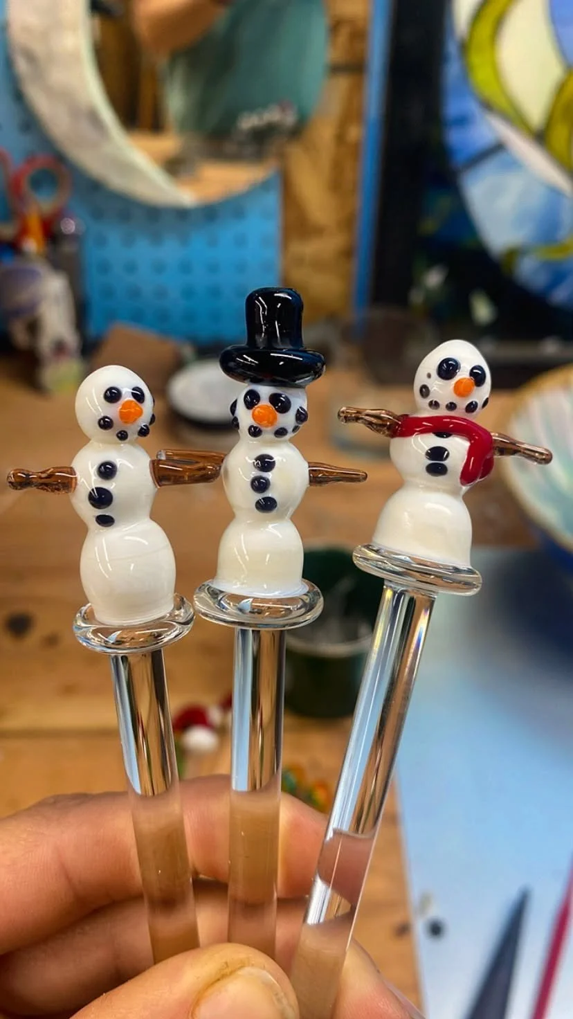 Snowman Stir Sticks