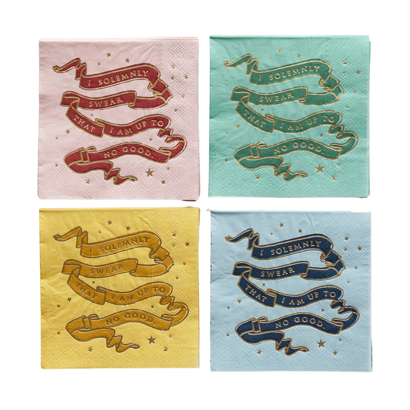 HARRY POTTER X BONJOUR FÊTE HOUSE PRIDE SMALL PARTY NAPKINS