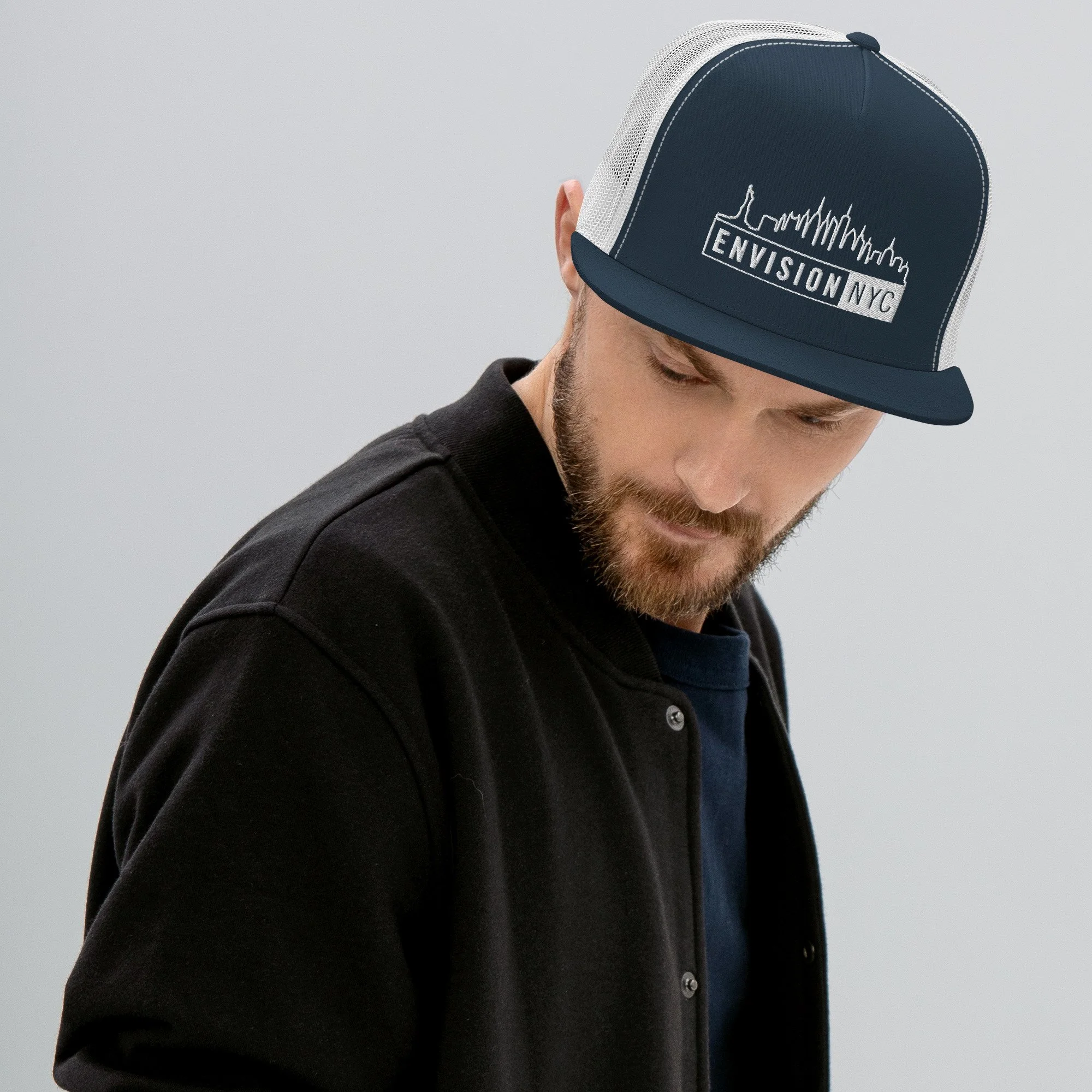 5-panel-trucker-cap-navy-white-front-64a4a8e950623.jpg