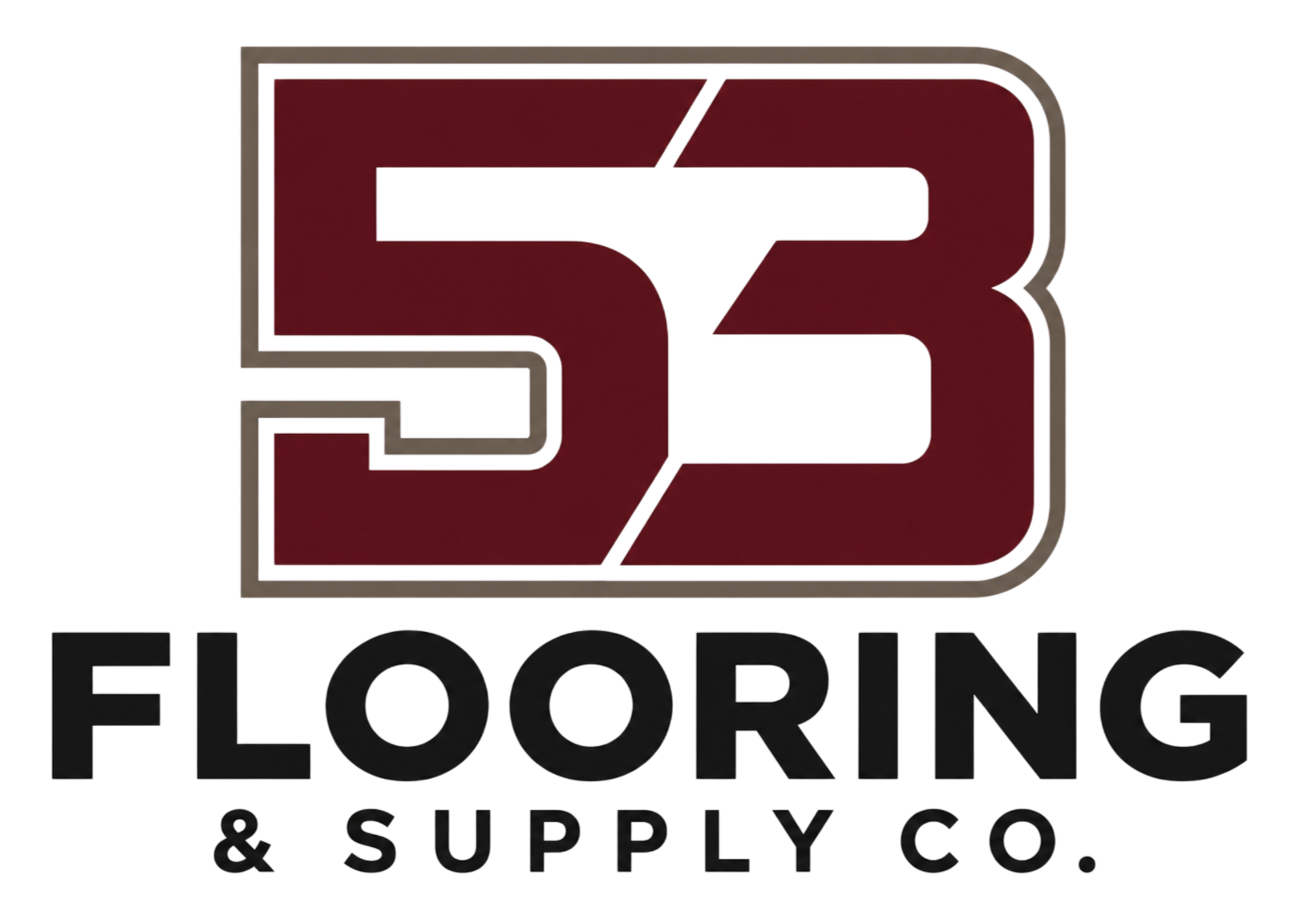 53 Flooring & Supply Co logo with stylized 53 logo and "FLOORING & SUPPLY CO" underneath