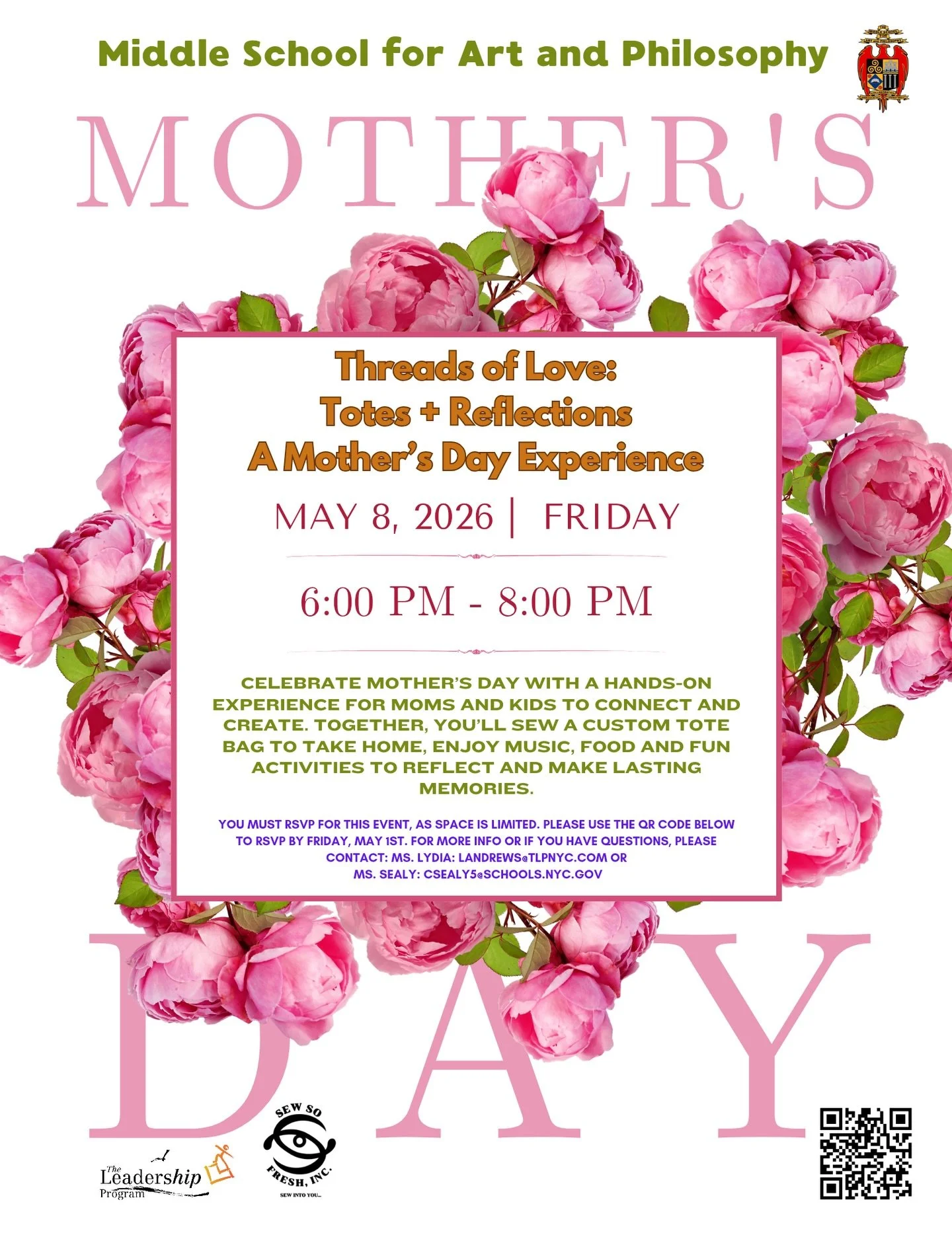 THREADS OF LOVE - A Mother’s Day Experience
