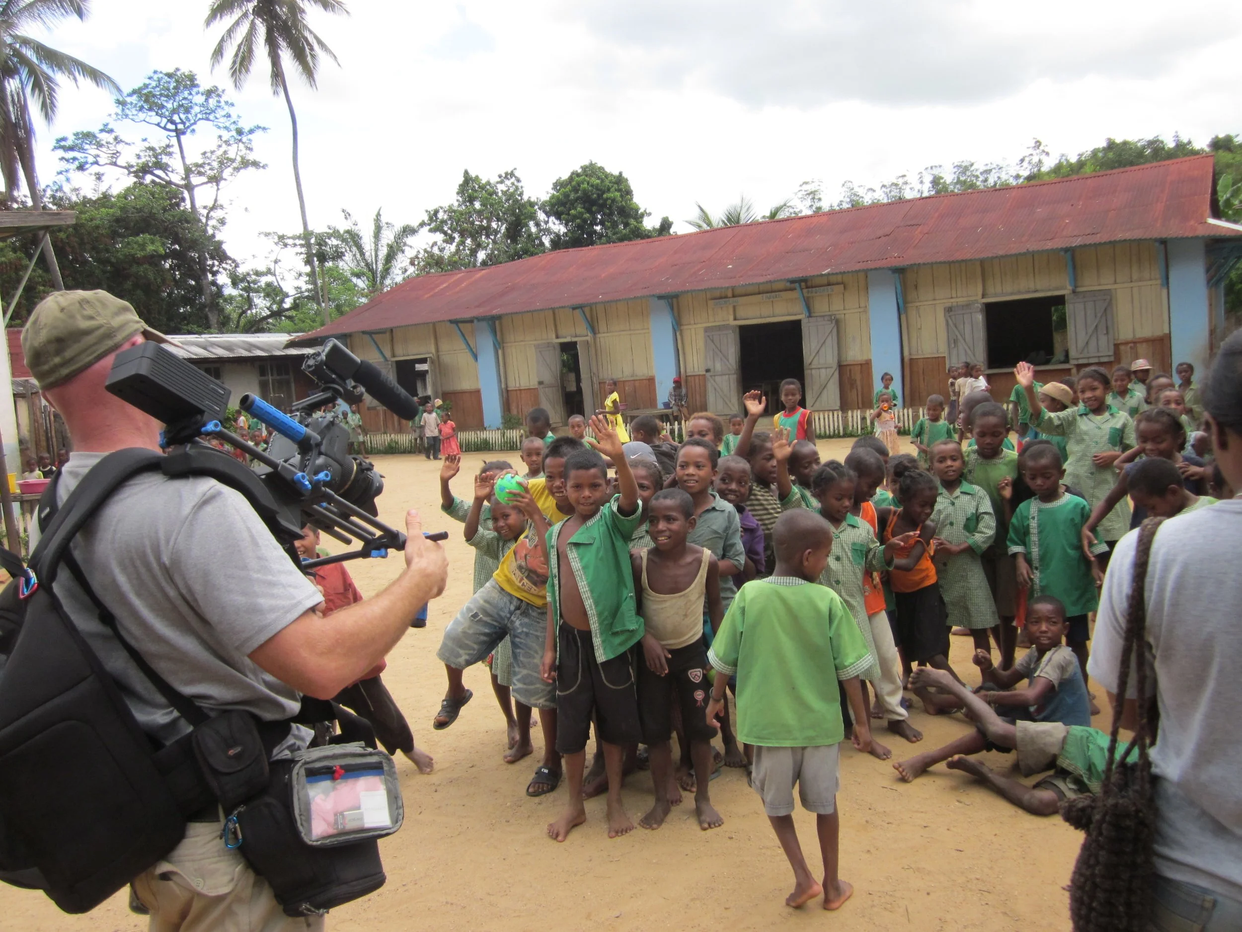 Madagascar school visit