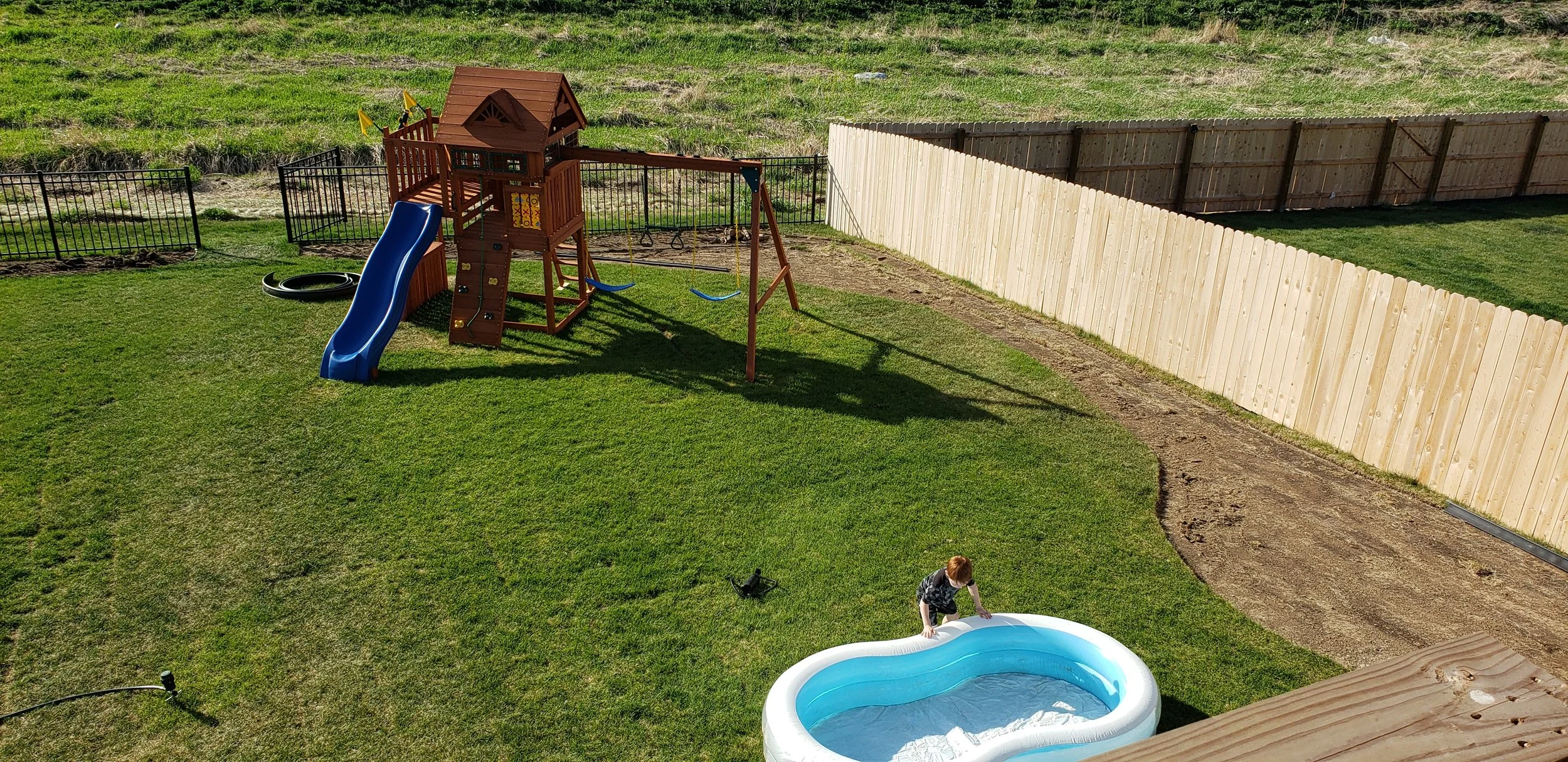 Backyard project start