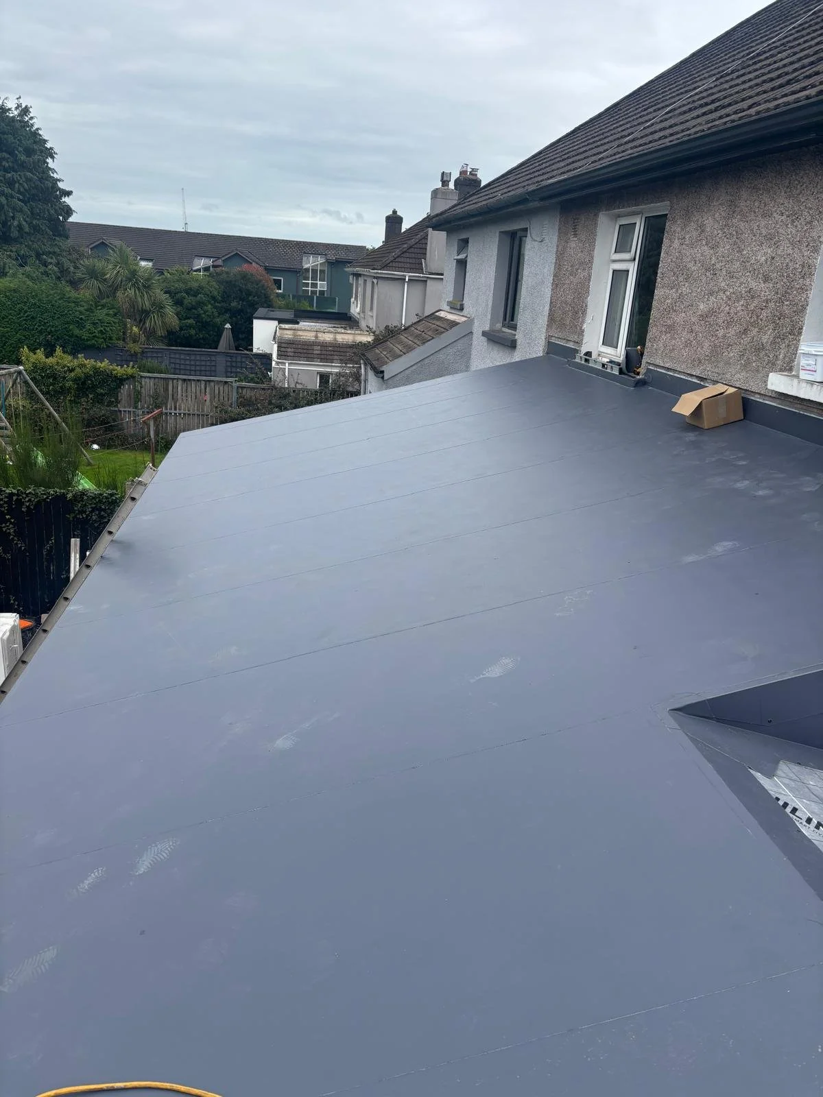 New flat roof installation in Blackrock