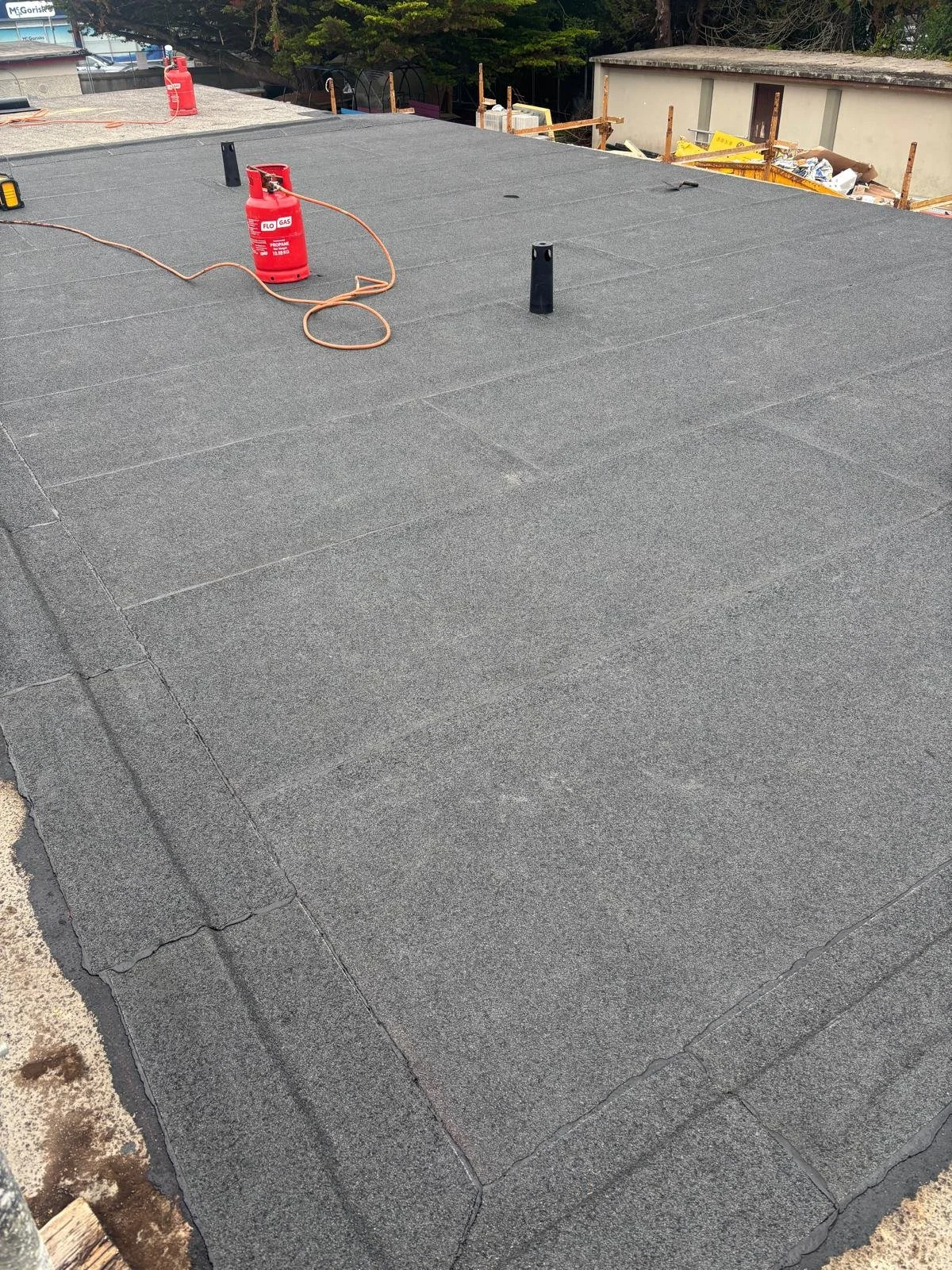 Completed roofing project in Waterford