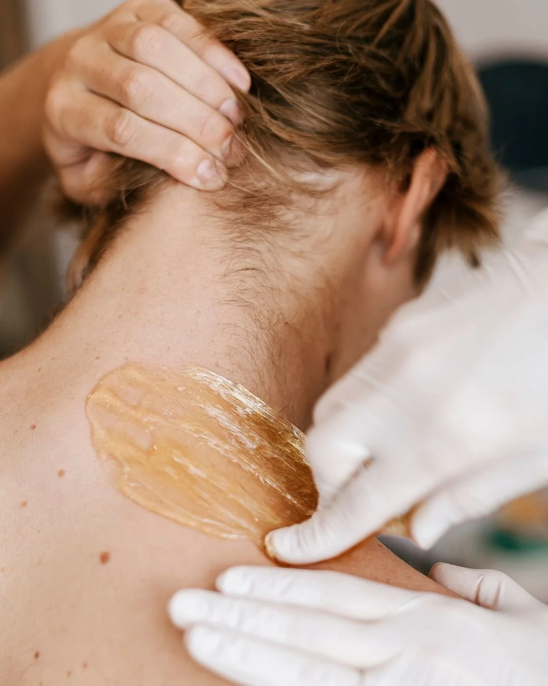 mens body sugaring