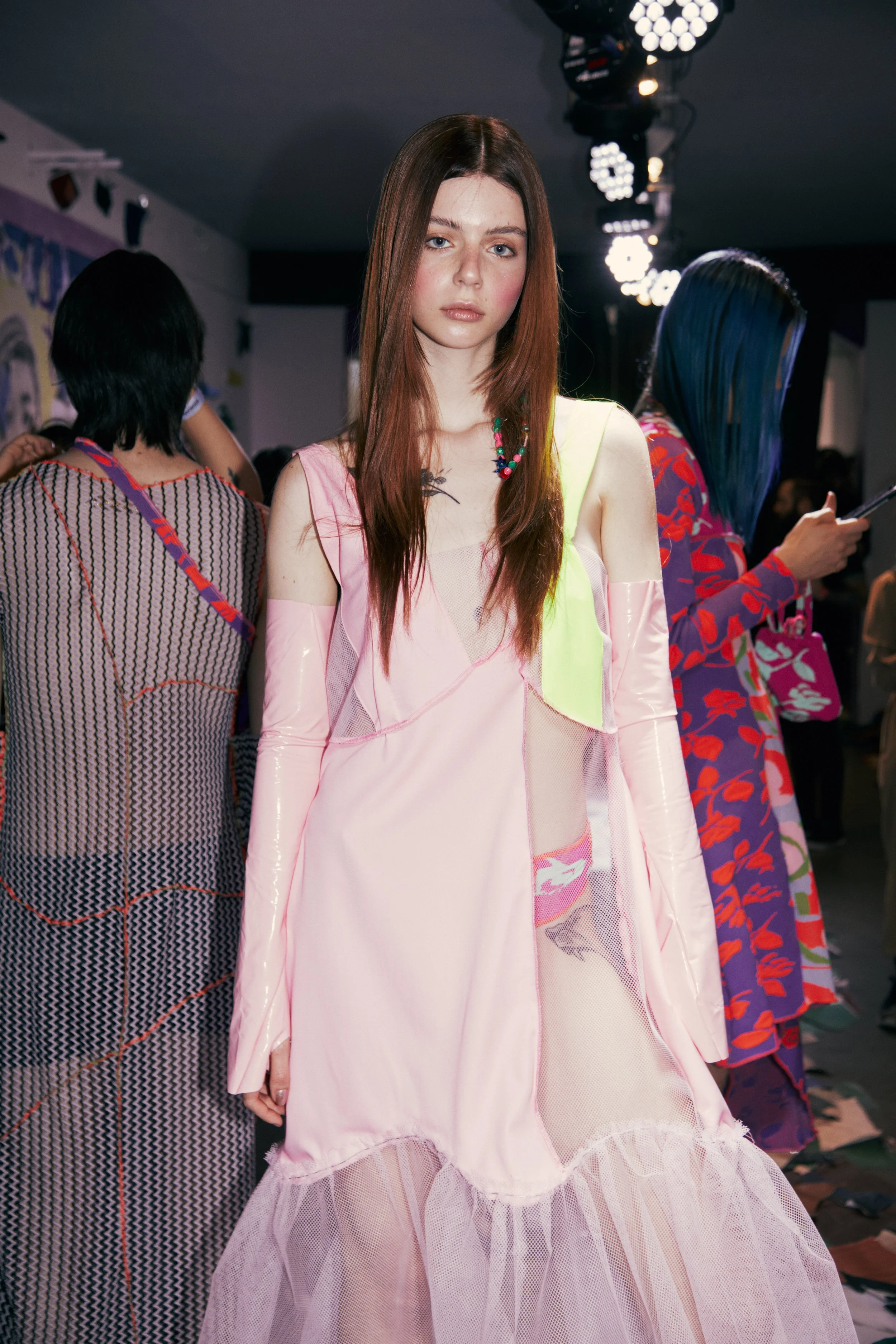 Presentación en BAFWEEK en Casa Walsh. Ph: Camila Fortunato, cortesía Vanesa Krongold.