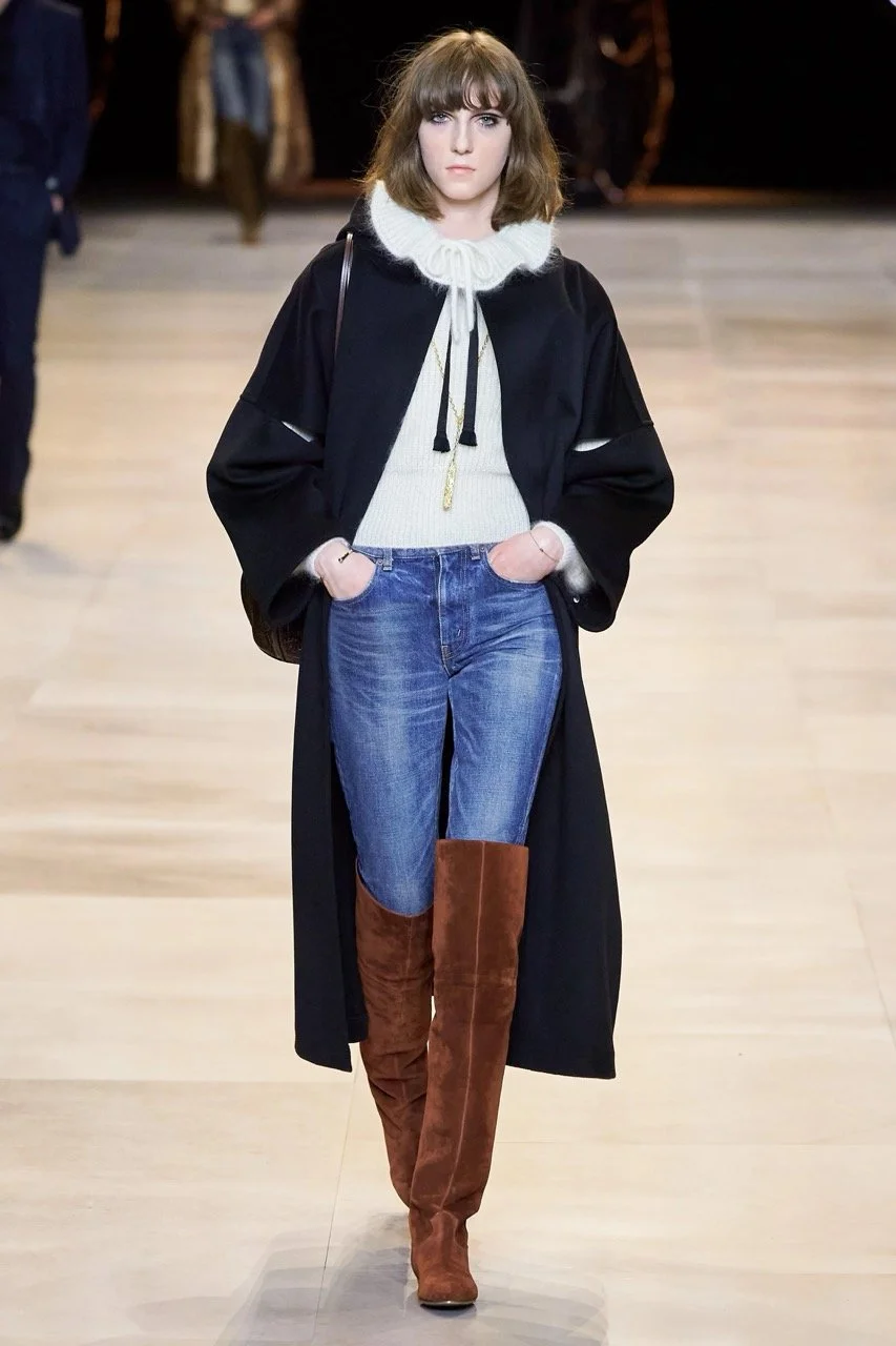 Celine FW20. Ph: Vogue. Françoise Hardy.  