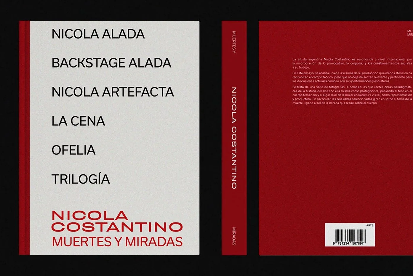 Nicola Costantino - Diseño editorial