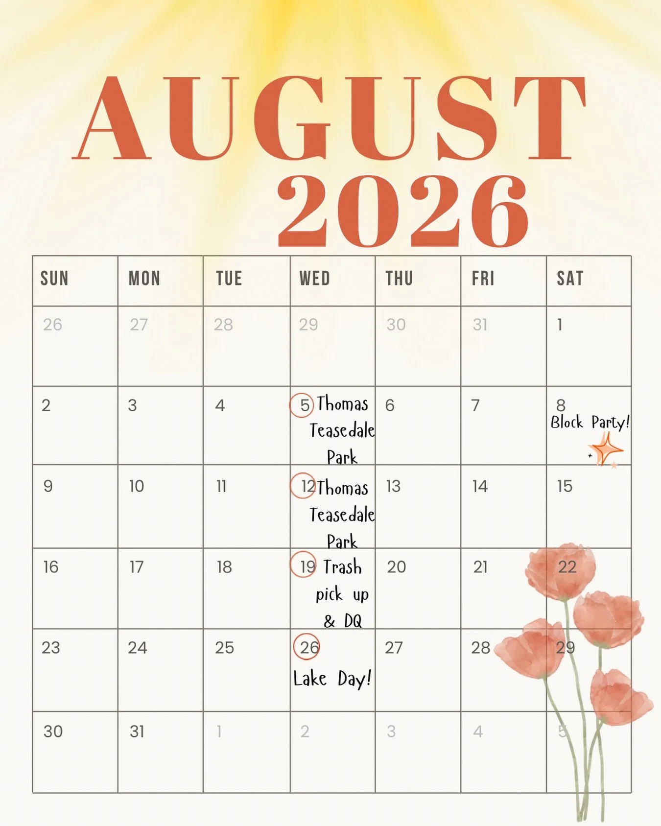august is here! #nhpcstudents