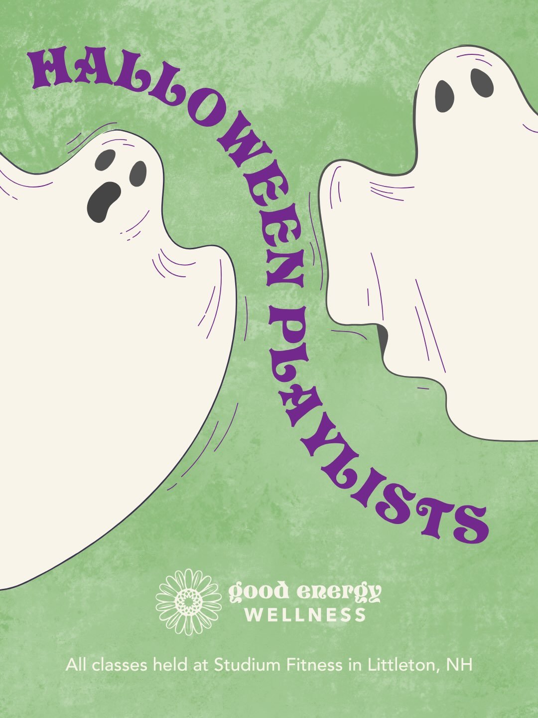 Get ready for Halloween themed classes!

Join me at @thestudiumfitness in Littleton, NH for TRX, Pilates, and MOBS.