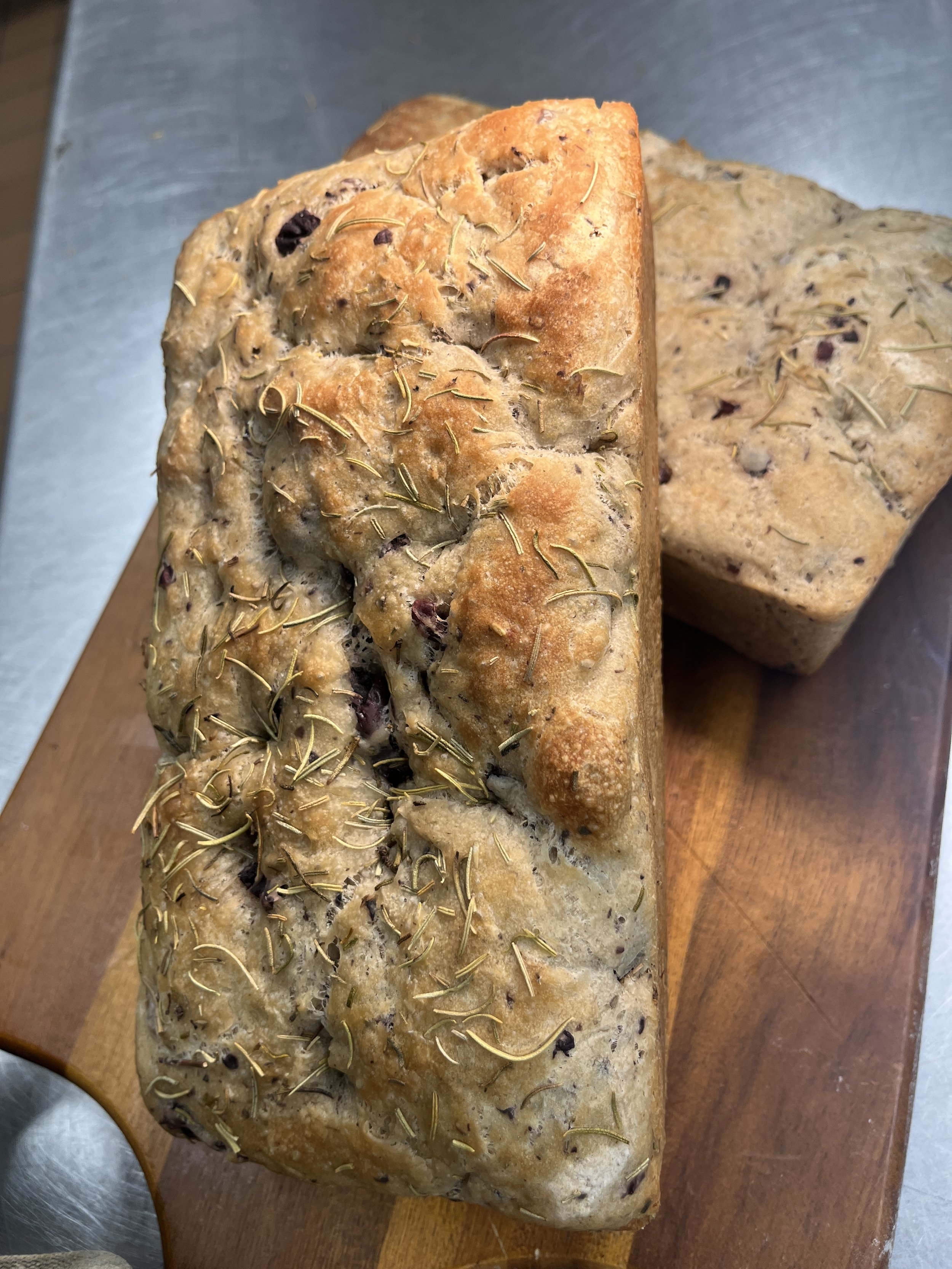 Olive and Rosemary Focaccia