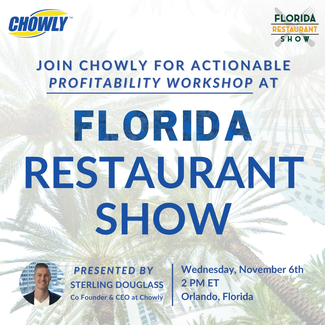 2024 FLORIDA RESTAURANT SHOW × PIZZA TOMORROW SUMMIT
Orlando, FL · November 6–7, 2024