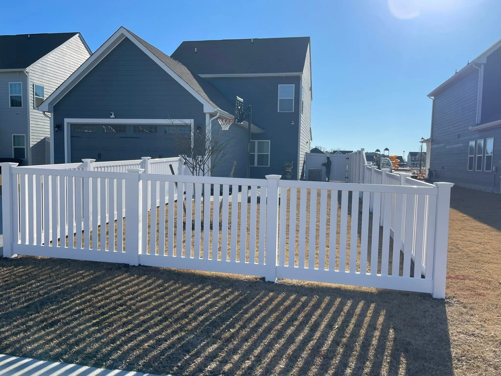 Vinyl Fence
