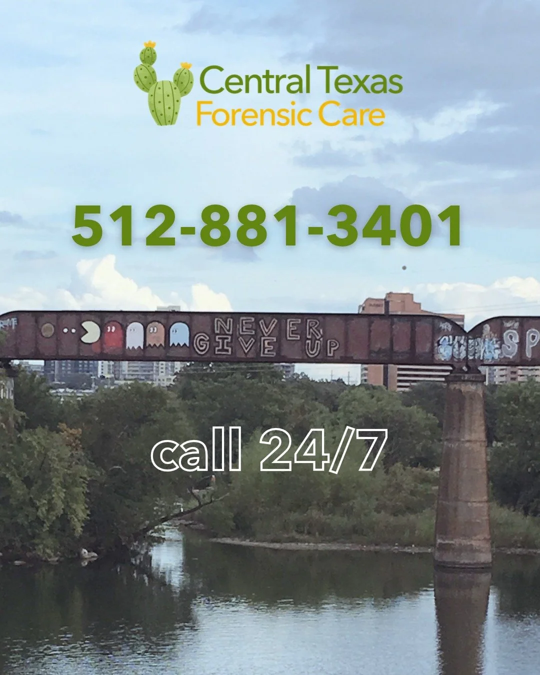 512-881-3401

Call this number 24/7 to speak with the on-call forensic nurse.  If you're a patient or a professional looking to get in touch with us, we are able to respond in Travis and surrounding counties to provide:

💚sexual assault medical fore