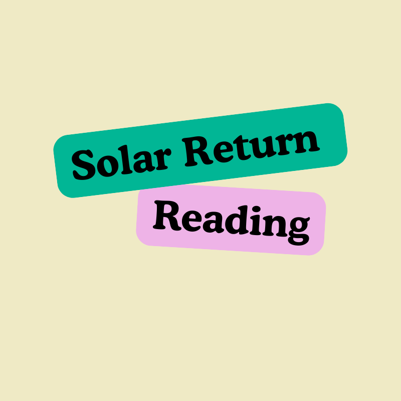 Solar Return Reading- PDF