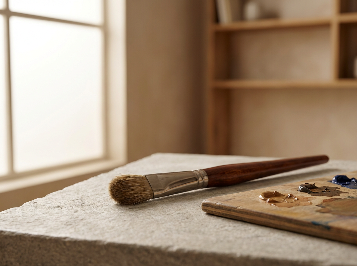 Filbert Paintbrush