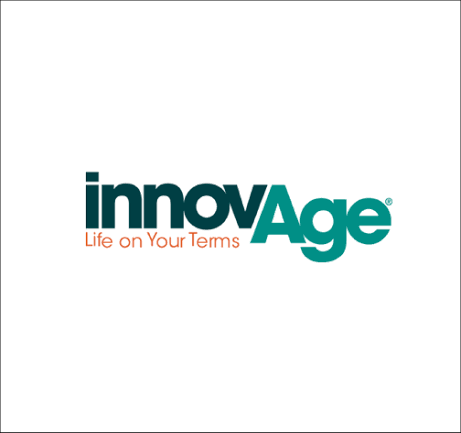 InnovAge logo with the tagline "Life on Your Terms"