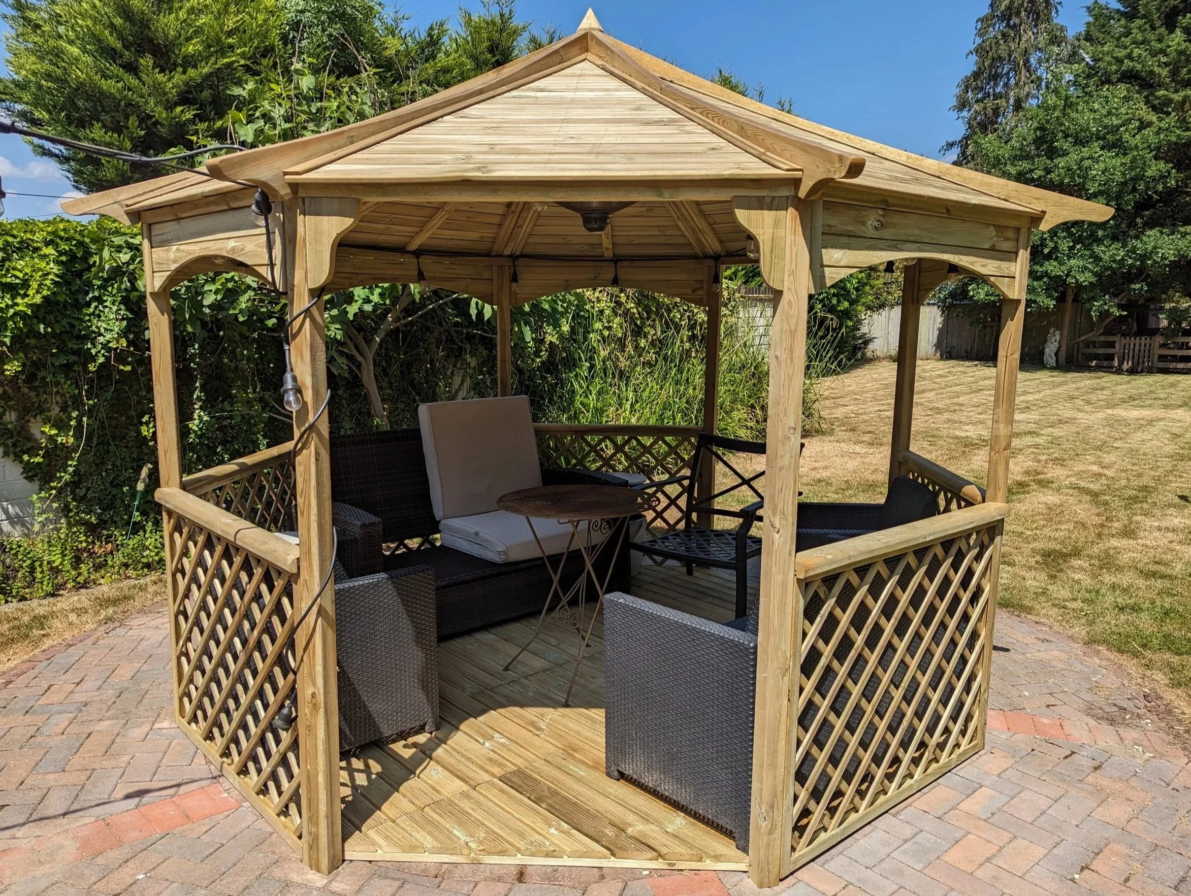 Wooden Garden Pergola