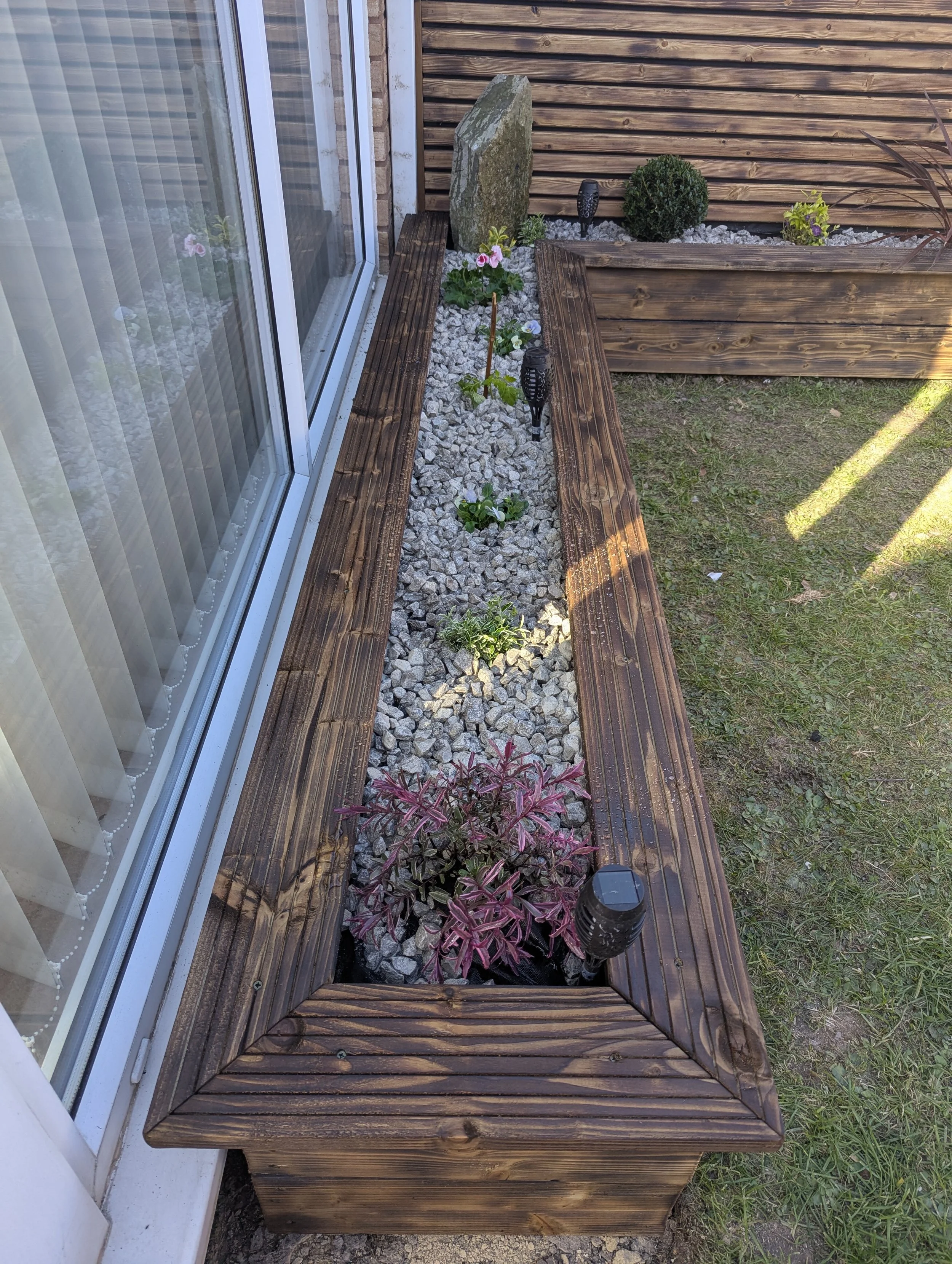 Custom Made Flower beds