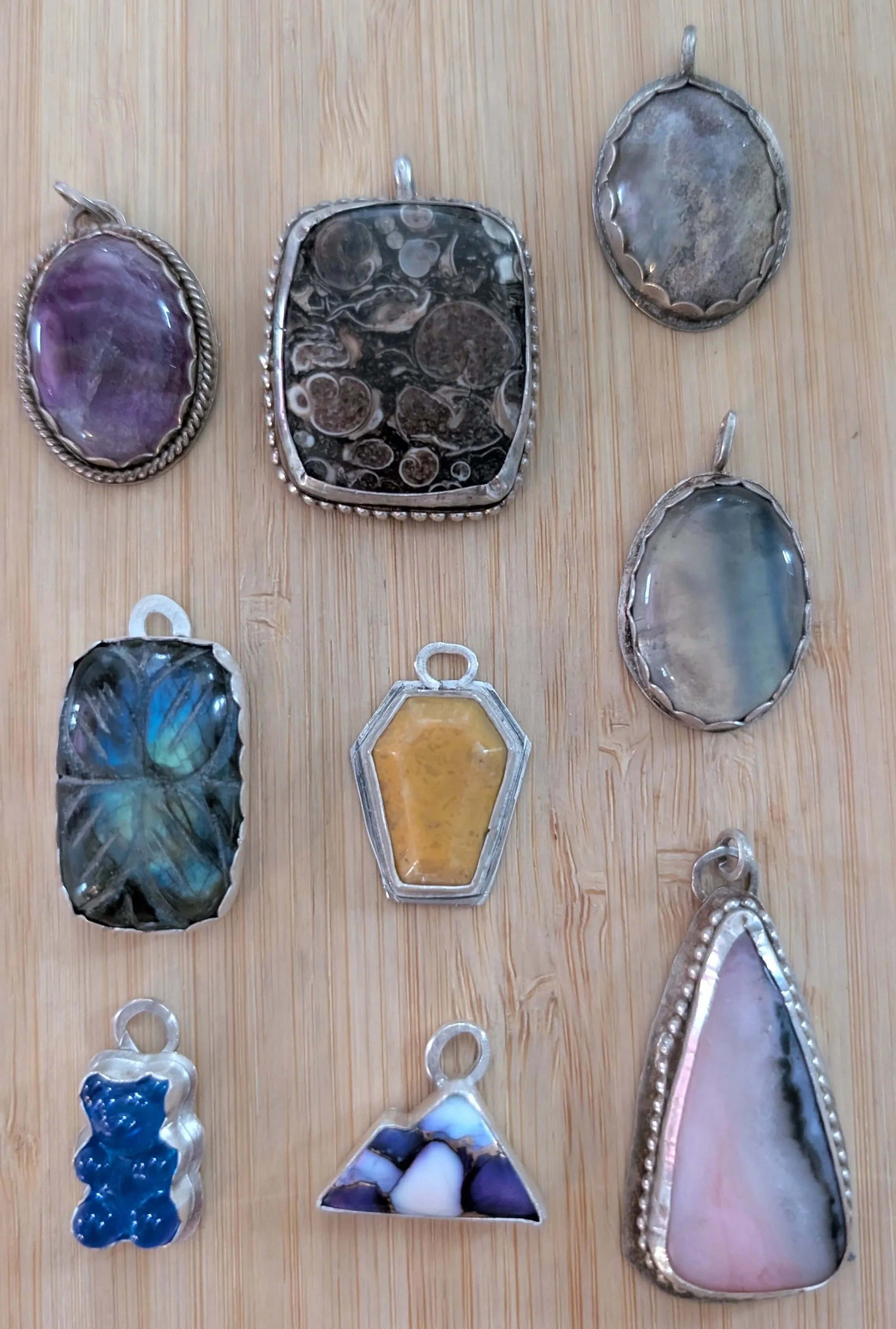sterling silver pendants