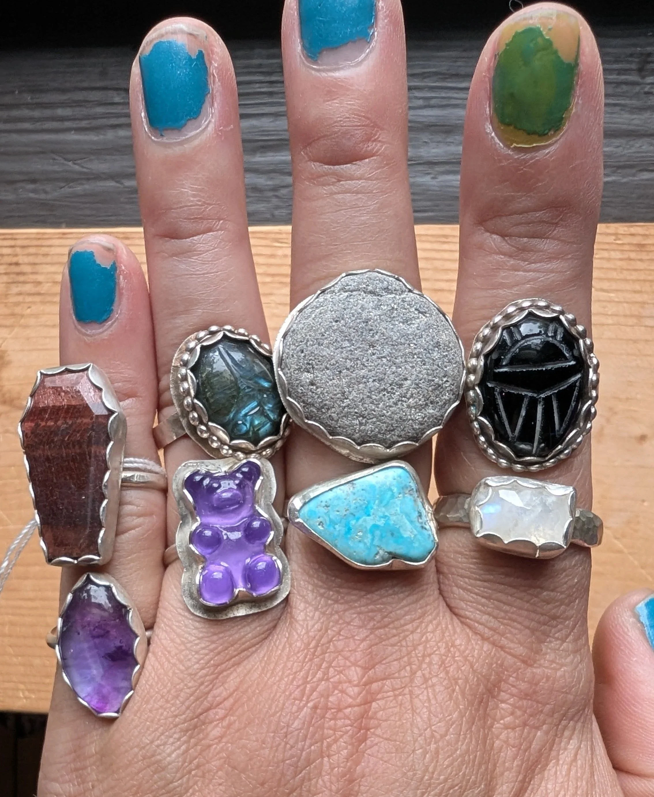 sterling silver rings