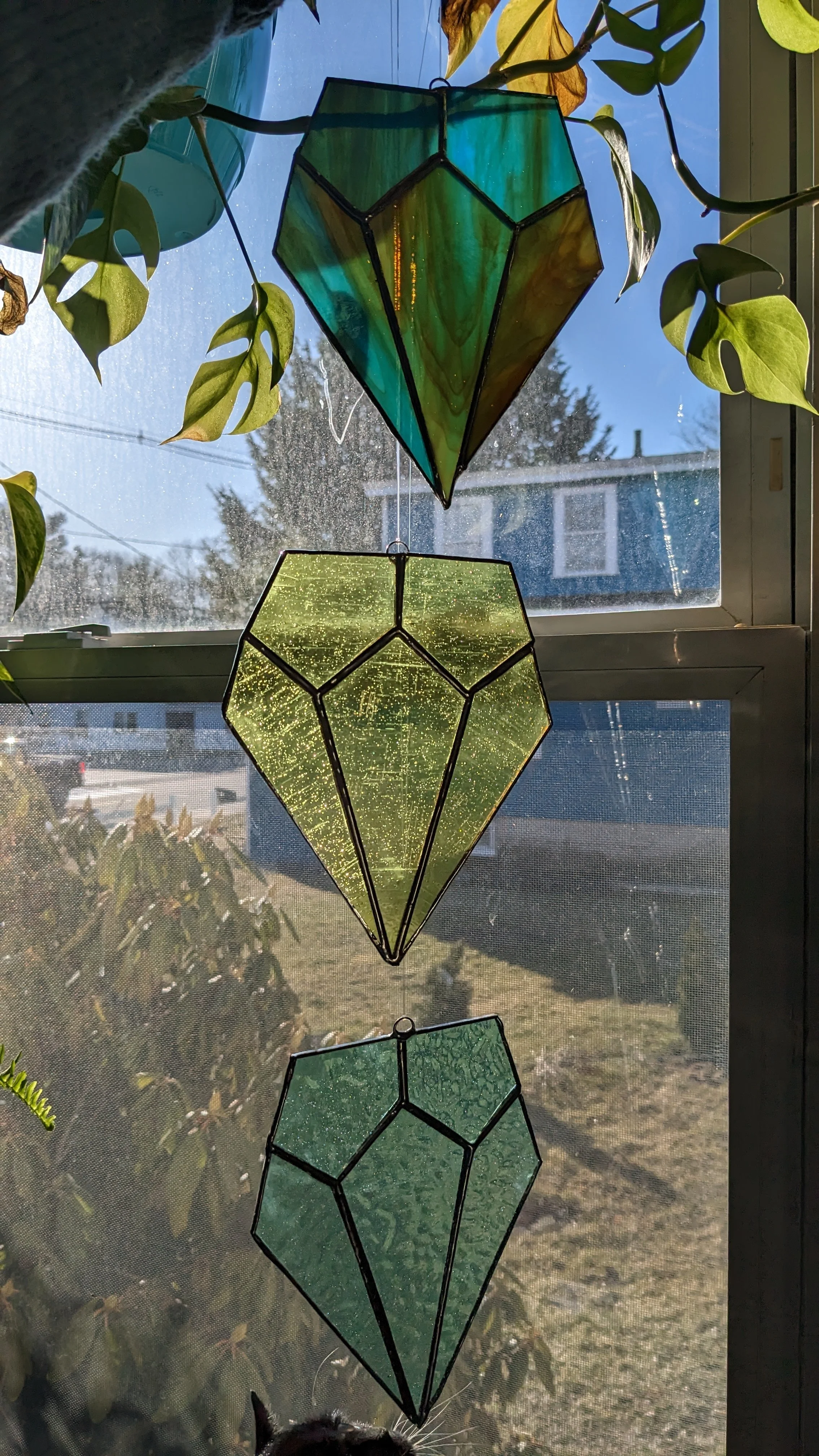 stained glass gems