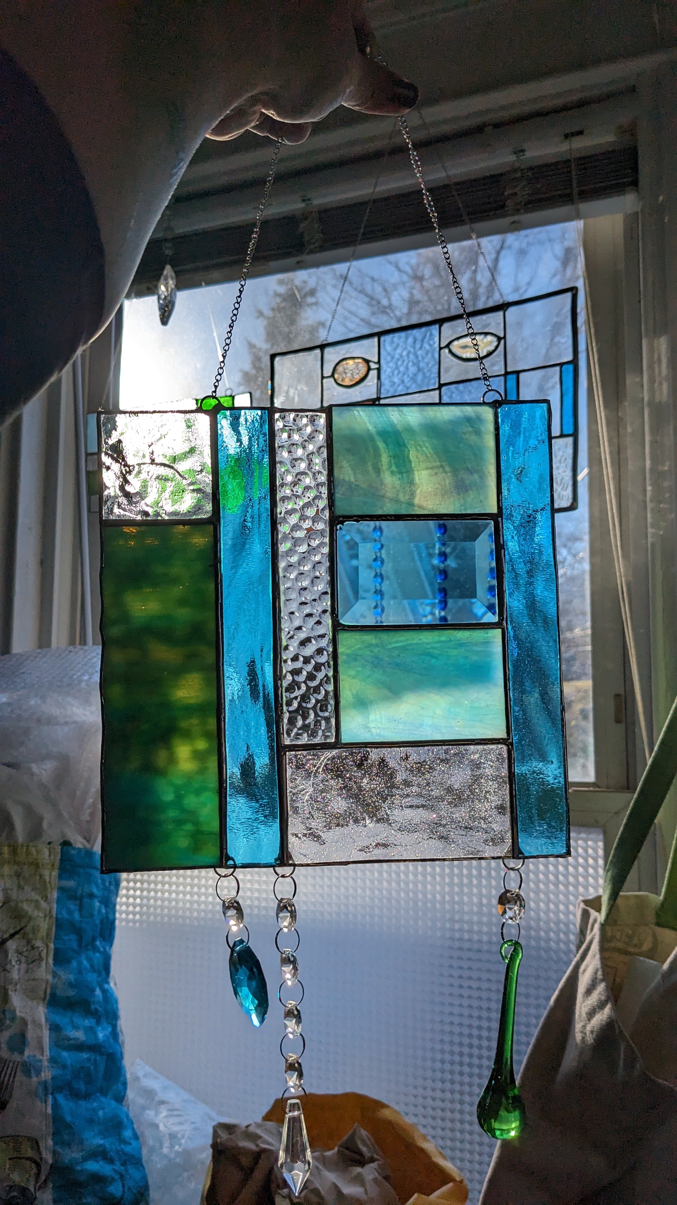 abstract stained glass