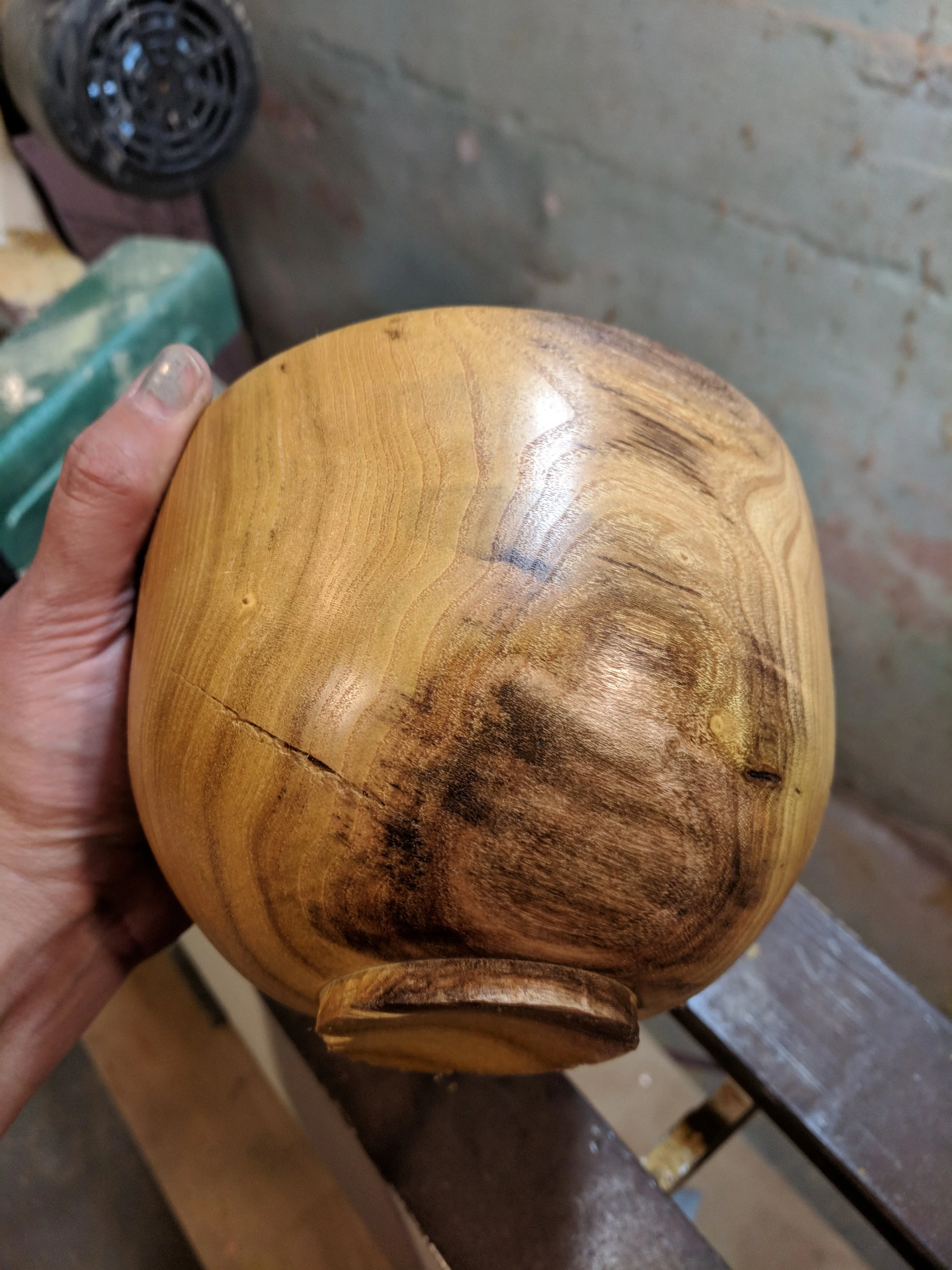 wood bowl