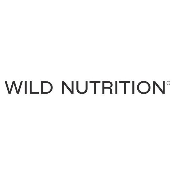 Wild Nutrition logo in black text on a white background.