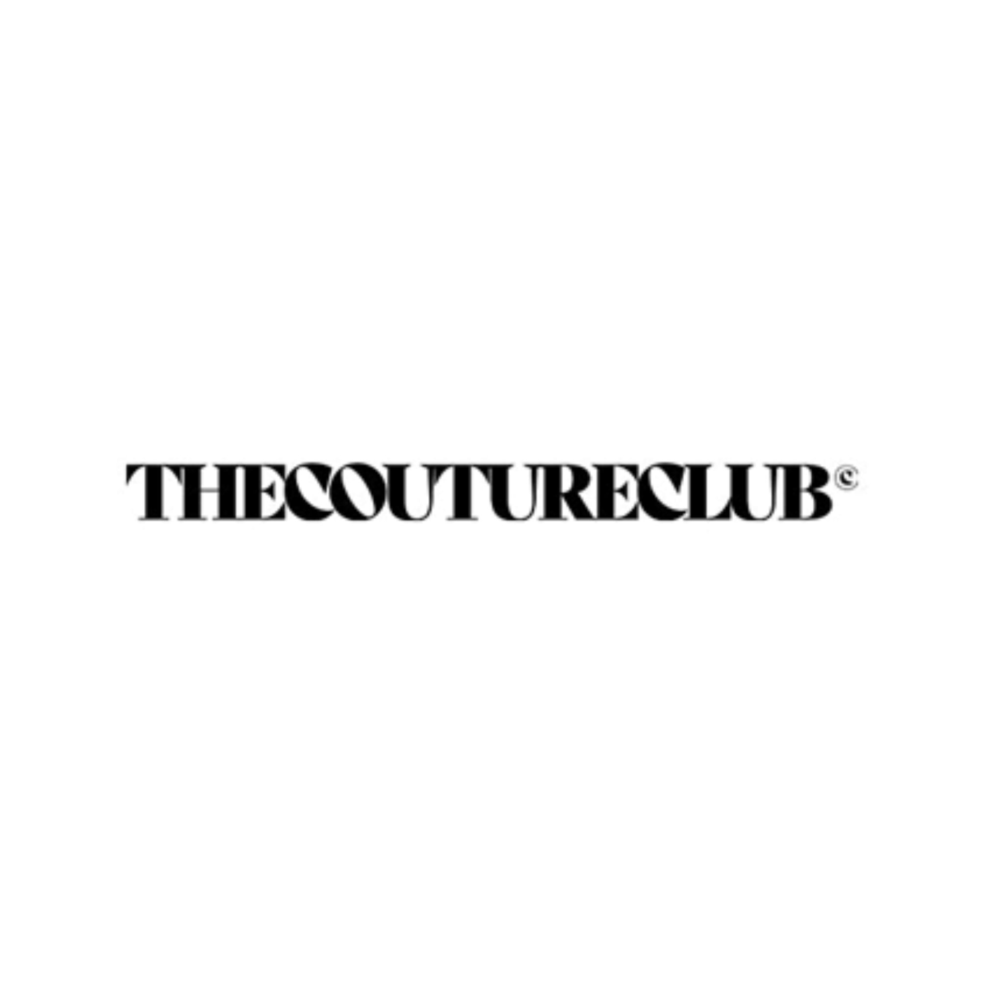 Black text reads "THE OUTFITTERS CLUB" on a white background.